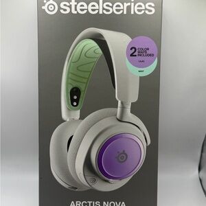SteelSeries Arctis Nova Headset Skin - Mint and Purple